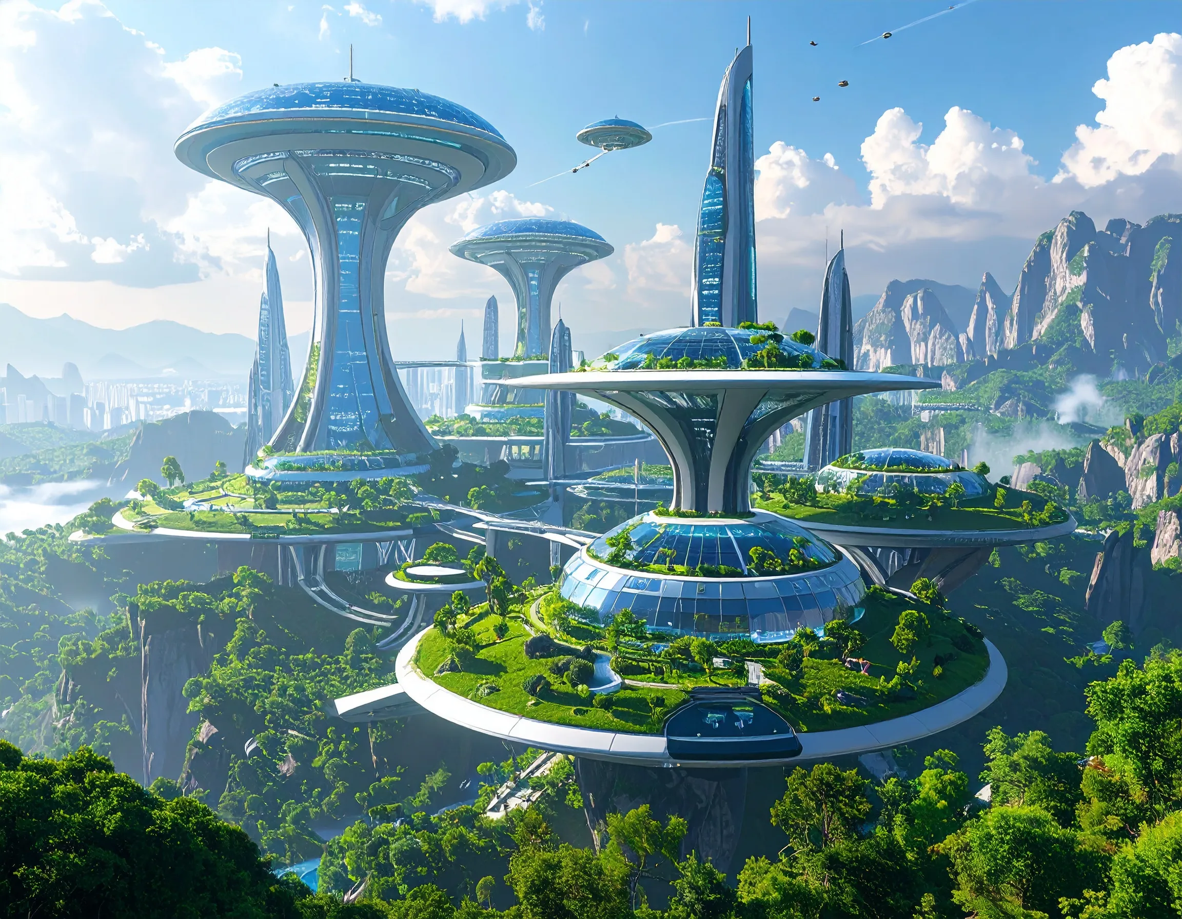 Neosphereの都市風景4