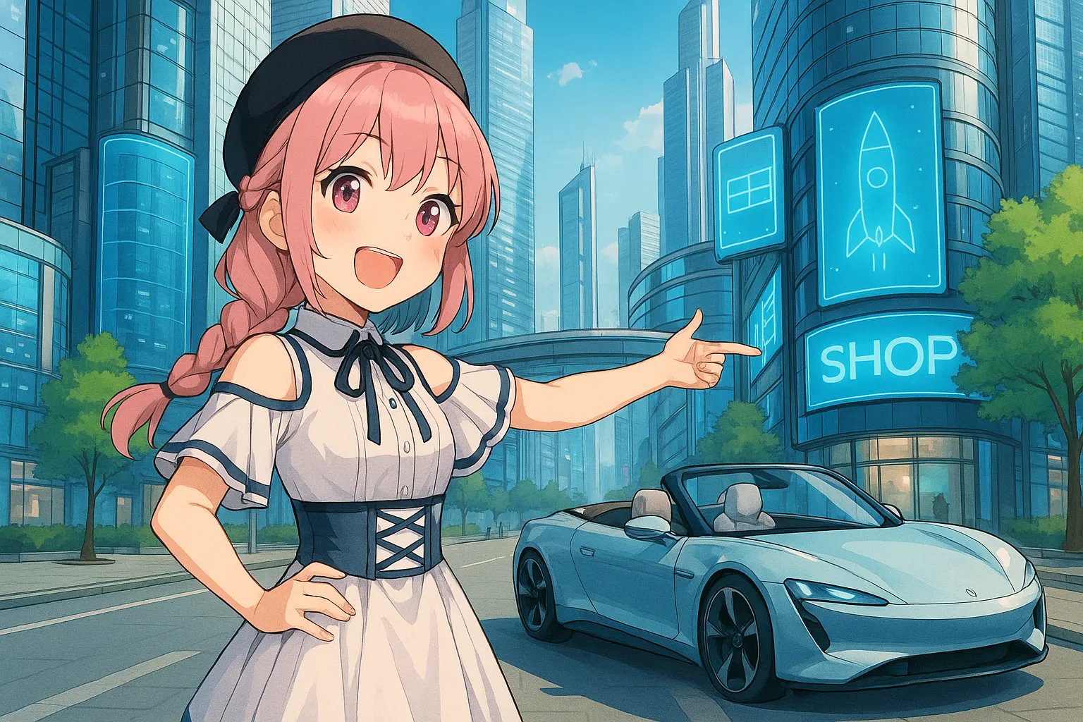 Neosphereの都市風景5