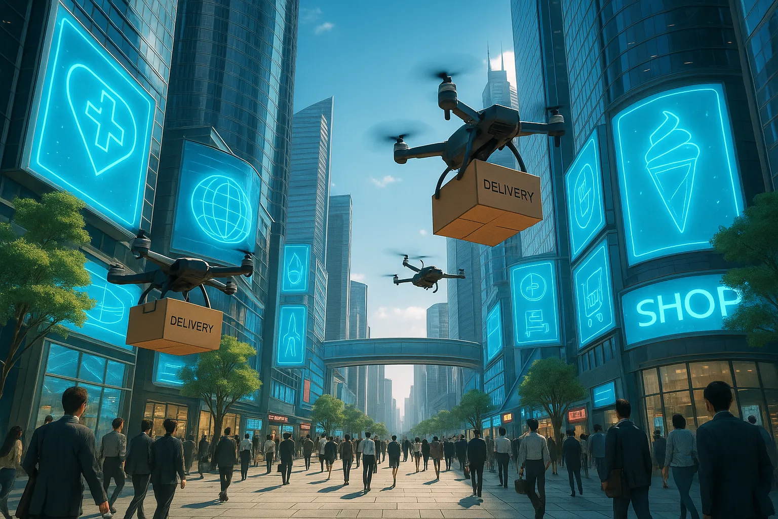 Neosphereの都市風景6